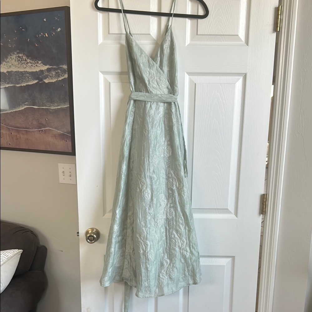 Mint Green Lace Dress